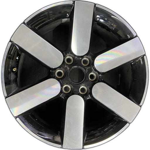 19" PROLOGUE 24-25 19x8.5 , machined face with black pockets Original OEM Wheel - Front View