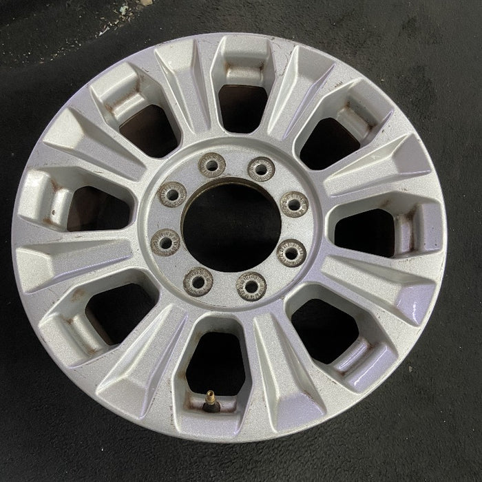 18" FORD F250SD PICKUP 20-22 18x8 aluminum 8 spoke silver Original OEM Wheel Rim - View 7