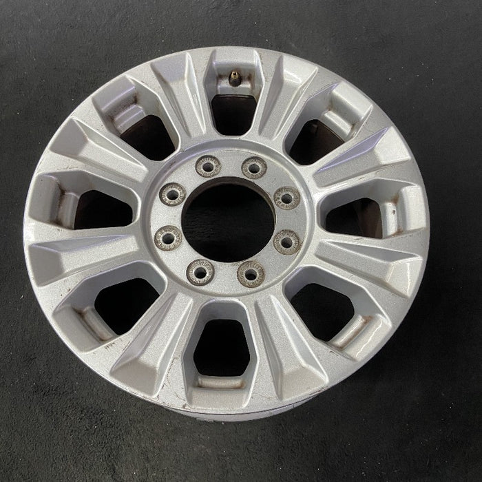 18" FORD F250SD PICKUP 20-22 18x8 aluminum 8 spoke silver Original OEM Wheel Rim - View 8