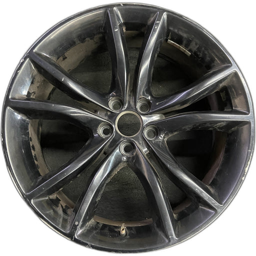 20" CHALLENGER 16-17 20x8 , 5 V spoke, Original OEM Wheel Rim - Front View