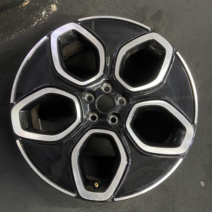 20" MUSTANG MACH-E 21-23 20x8, 5 spoke Original OEM Wheel Rim - Angle View