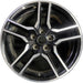 18" MUSTANG 18-23 18x8 , 10 spoke Original OEM Wheel Rim - Front View