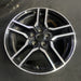 18" MUSTANG 18-23 18x8 , 10 spoke Original OEM Wheel Rim - Side Profile