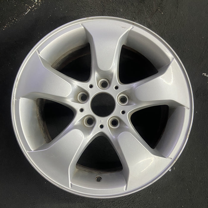 17" BMW X3 04-10 17x8 , 5 spoke, flared spoke Original OEM Wheel Rim - Angle View