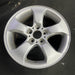 17" BMW X3 04-10 17x8 , 5 spoke, flared spoke Original OEM Wheel Rim - Side Profile