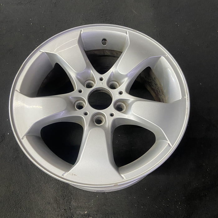 17" BMW X3 04-10 17x8 , 5 spoke, flared spoke Original OEM Wheel Rim - Close-Up Detail
