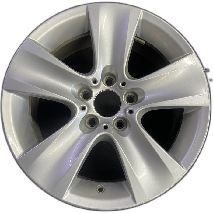 17" BMW 528i 11-16 17x8 , 5 spoke Original OEM Wheel Rim - Front View
