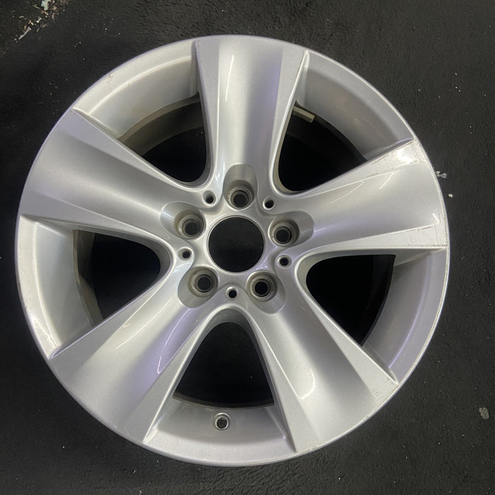 17" BMW 528i 11-16 17x8 , 5 spoke Original OEM Wheel Rim - Angle View
