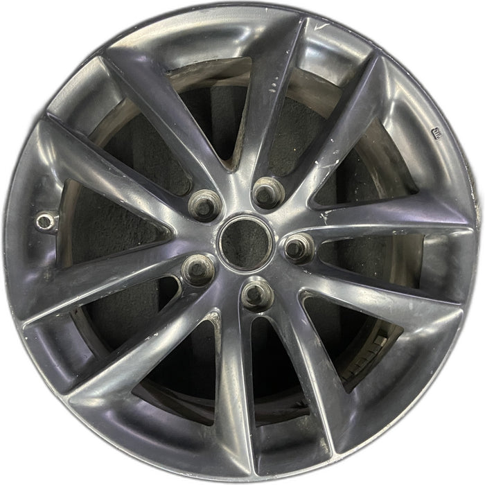 17" INFINITI G35 07 17x7.5 , 10 spoke Original OEM Wheel Rim - Front View