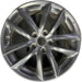 17" INFINITI G35 07 17x7.5 , 10 spoke Original OEM Wheel Rim - Front View