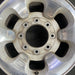 16" FORD F250SD PICKUP 99-00 16x7 SRW aluminum 6 D shaped holes Original OEM - Angle View