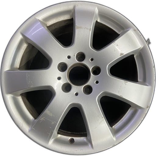 17" MERCEDES ML-CLASS 06-07 164 Type; ML350, 17x7.5 Original OEM Wheel Rim - Front View