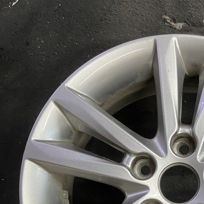 16" SONATA 15 16x6.5 alloy 10 spoke Original OEM Wheel Rim - Side Profile