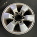 16" 4 RUNNER 03-09 16x7, alloy Original OEM Wheel Rim - Side Profile