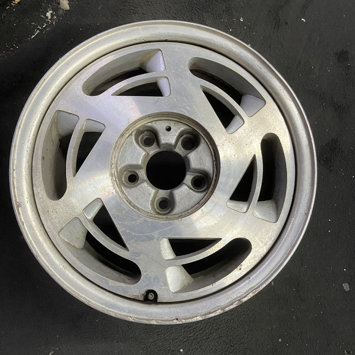 17" CORVETTE 90 exc. ZR1; 17x9.5 , L. Original OEM Wheel Rim - Angle View