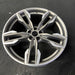 21" BMW X3 23 21x9.5 , 5 spoke Original OEM Wheel Rim - Close-Up Detail