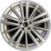 17" IMPREZA 12-14 17x7 , 15 spoke Original OEM Wheel Rim - Front View