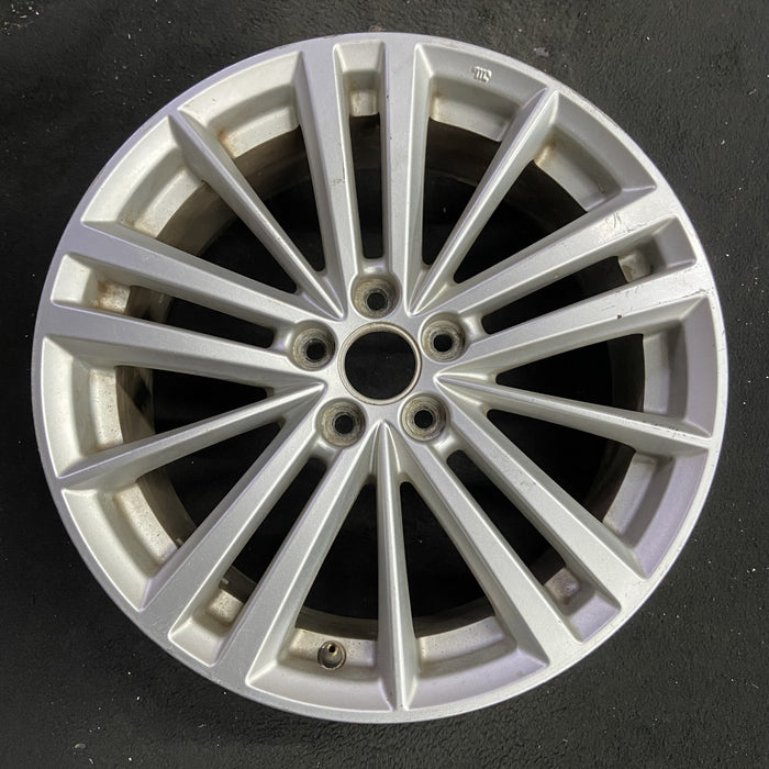 17" IMPREZA 12-14 17x7 , 15 spoke Original OEM Wheel Rim - Angle View
