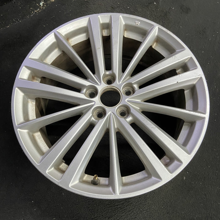 17" IMPREZA 12-14 17x7 , 15 spoke Original OEM Wheel Rim - Side Profile