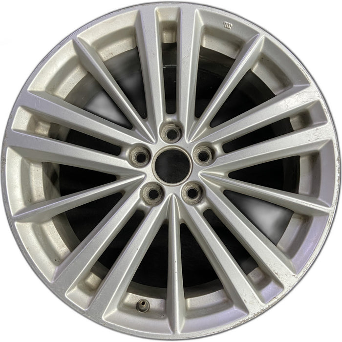17" IMPREZA 12-14 17x7 , 15 spoke Original OEM Wheel Rim - Front View
