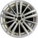 17" IMPREZA 12-14 17x7 , 15 spoke Original OEM Wheel Rim - Front View
