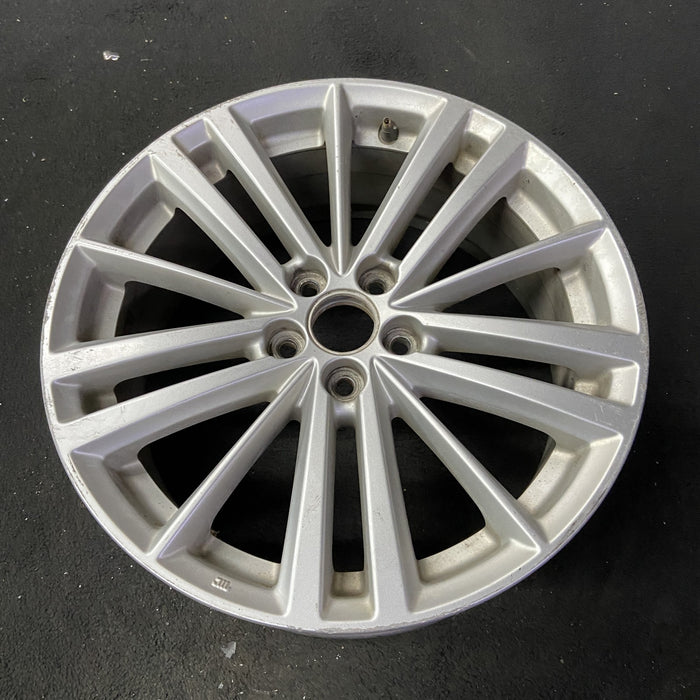 17" IMPREZA 12-14 17x7 , 15 spoke Original OEM Wheel Rim - Close-Up Detail