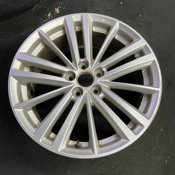 17" IMPREZA 12-14 17x7 , 15 spoke Original OEM Wheel Rim - Side Profile
