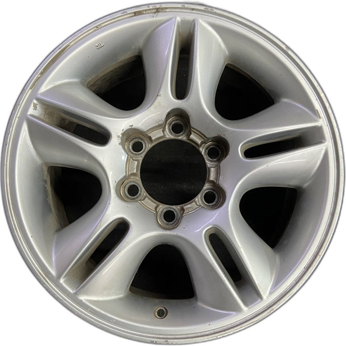 17" LEXUS GX470 03-04 17x7.5 alloy 5 spoke Original OEM Wheel Rim - Front View