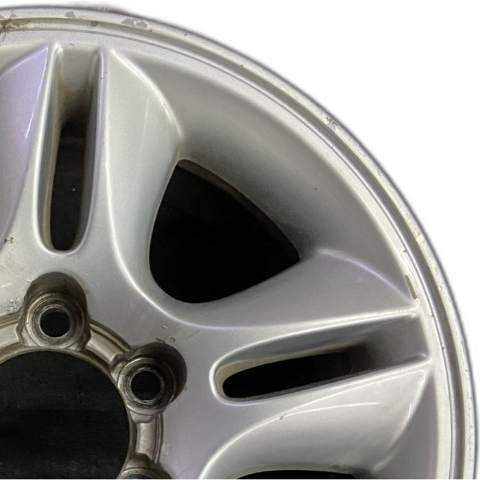 17" LEXUS GX470 03-04 17x7.5 alloy 5 spoke Original OEM Wheel Rim - Side Profile