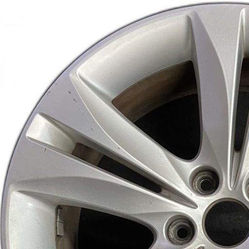 18" GENESIS 09-12 Cpe 18x7.5 10 spoke frt Original OEM Wheel Rim - Angle View
