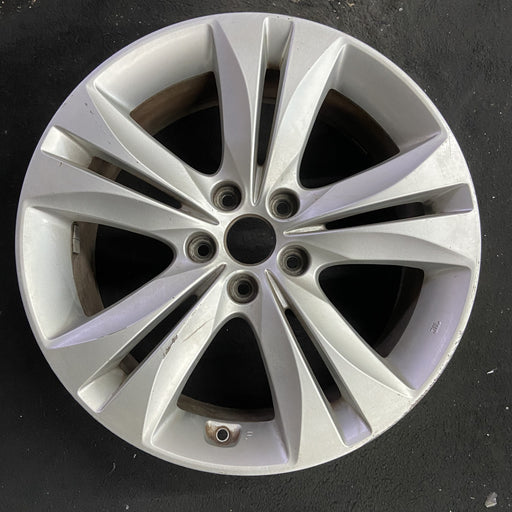 18" GENESIS 09-12 Cpe, 18x7.5 , w/o Original OEM Wheel Rim - Angle View