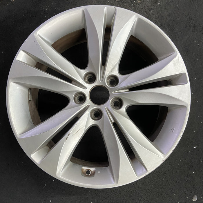 18" GENESIS 09-12 Cpe, 18x7.5 , w/o Original OEM Wheel Rim - Angle View