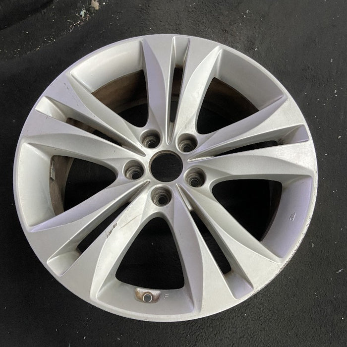 18" GENESIS 09-12 Cpe 18x7.5 10 spoke frt Original OEM Wheel Rim - View 7