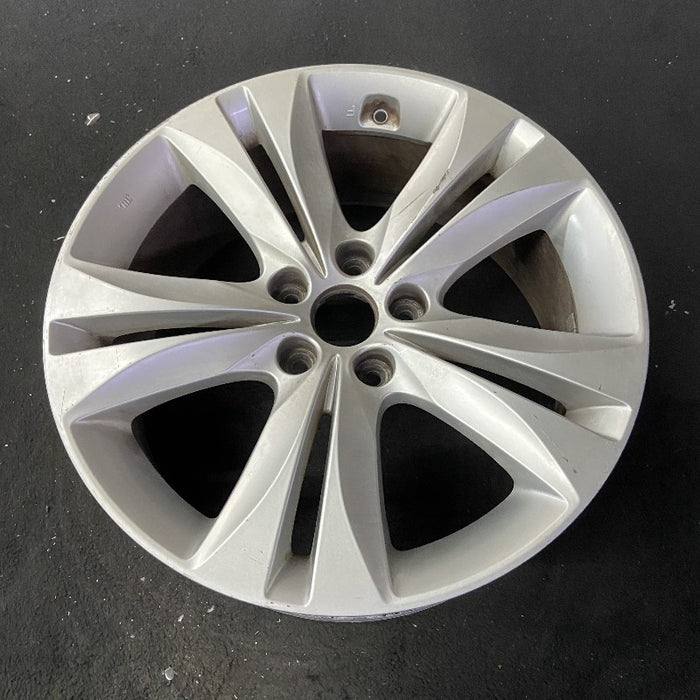 18" GENESIS 09-12 Cpe 18x7.5 10 spoke frt Original OEM Wheel Rim - View 8