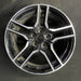 18" MUSTANG 18-23 18x8 , 10 spoke Original OEM Wheel Rim - Angle View