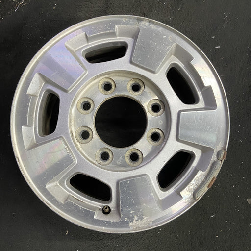 17" SIERRA 2500 PICKUP 11-13 17x7.5, aluminum Original OEM Wheel Rim - Angle View