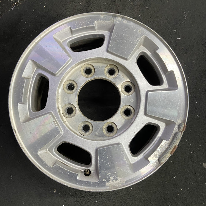 17" SIERRA 2500 PICKUP 11-13 17x7.5, aluminum Original OEM Wheel Rim - Angle View