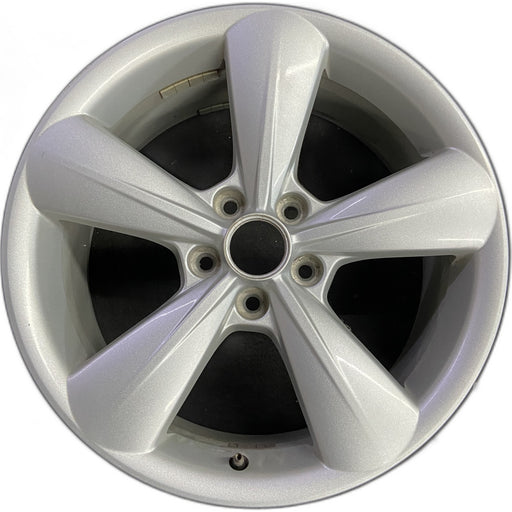 18" MUSTANG 13-14 18x8 , 5 spoke Original OEM Wheel Rim - Front View