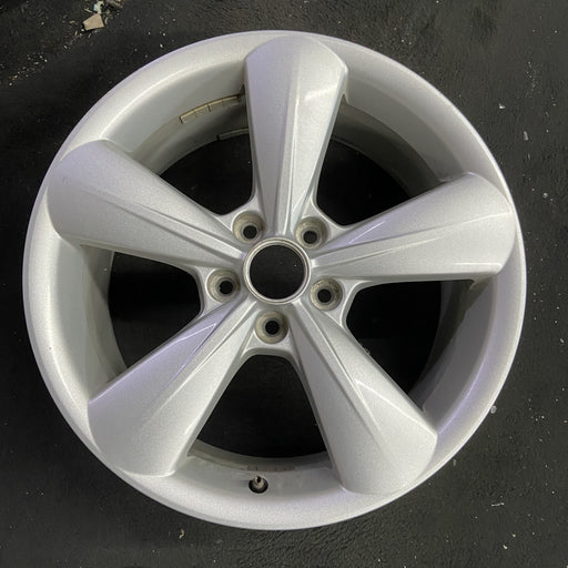 18" MUSTANG 13-14 18x8 , 5 spoke Original OEM Wheel Rim - Angle View