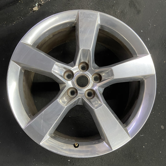 20" CAMARO 10-11 20x9 , , polished Original OEM Wheel Rim - Angle View