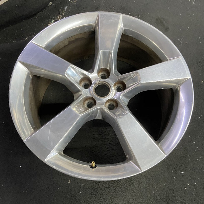 20" CAMARO 10-11 20x9 rear 5 spoke polished opt Q9J Original OEM Wheel Rim - View 7