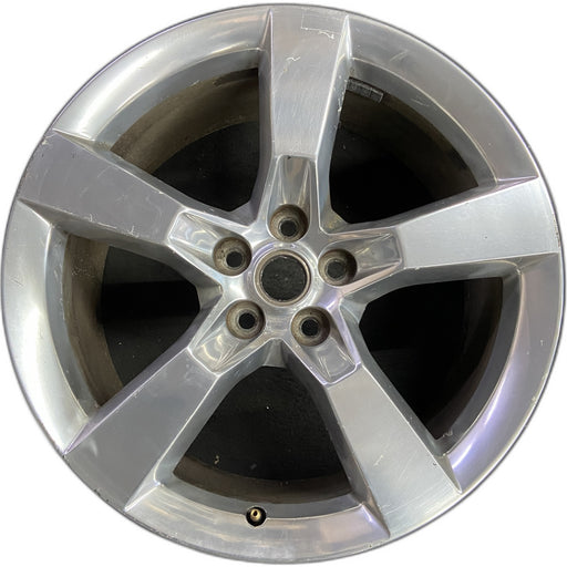 20" CAMARO 10-11 20x9 , , polished Original OEM Wheel Rim - Front View