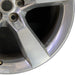 20" CAMARO 10-11 20x9 rear 5 spoke polished opt Q9J Original OEM Wheel Rim - Close-Up Detail