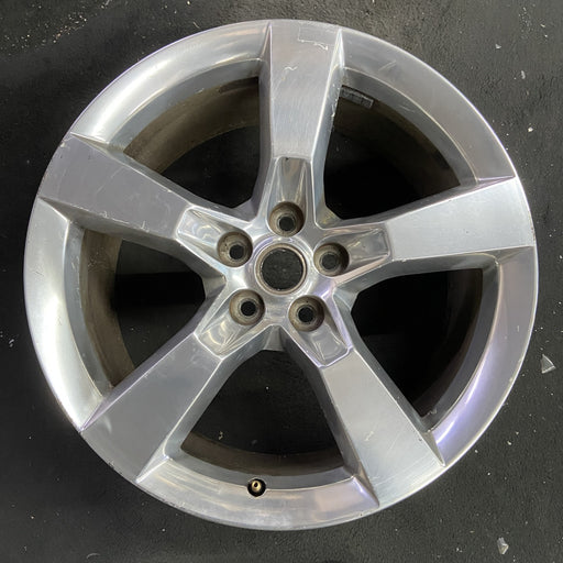 20" CAMARO 10-11 20x9 , , polished Original OEM Wheel Rim - Angle View