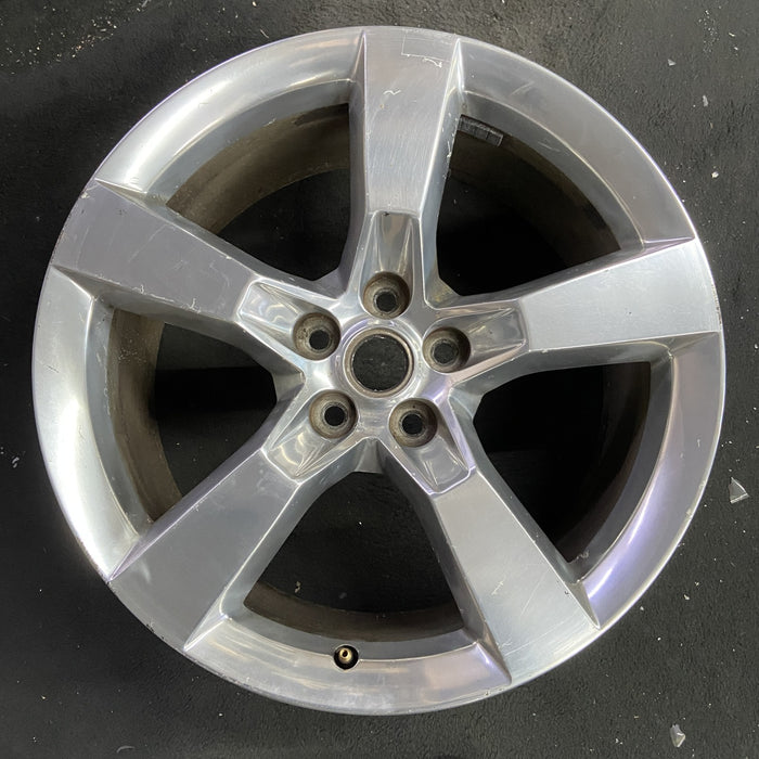 20" CAMARO 10-11 20x9 , , polished Original OEM Wheel Rim - Angle View