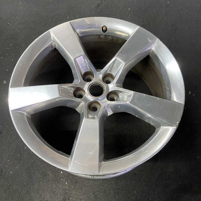 20" CAMARO 10-11 20x9 rear 5 spoke polished opt Q9J Original OEM Wheel Rim - View 8