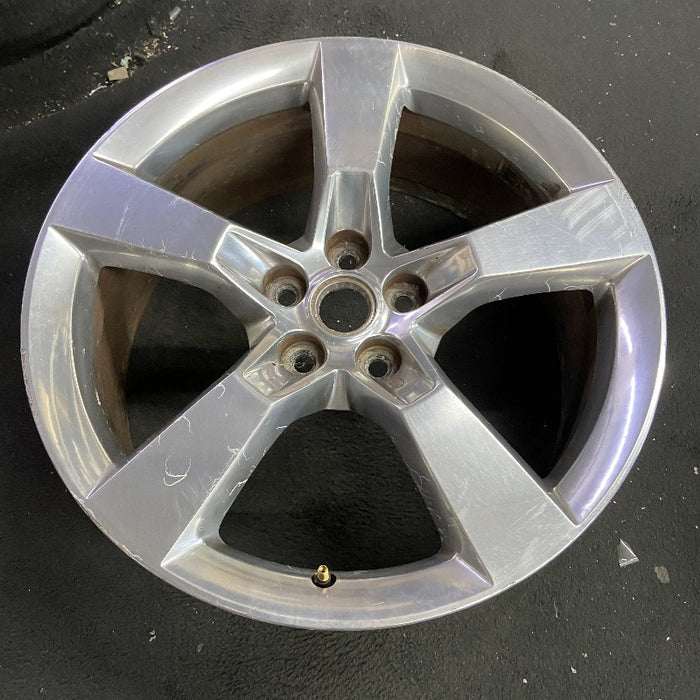 20" CAMARO 10-11 20x8 frt 5 spoke polished opt Q9J Original OEM Wheel Rim - View 7