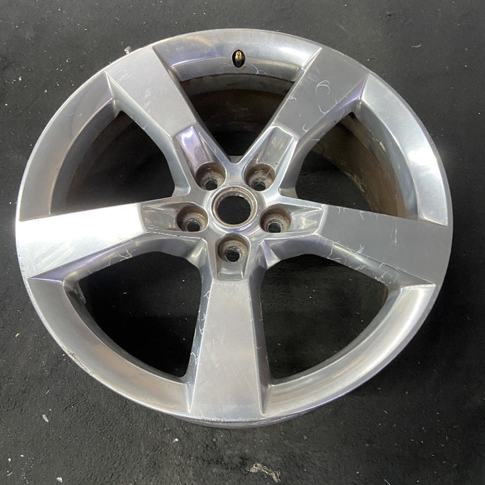 20" CAMARO 10-11 20x8 frt 5 spoke polished opt Q9J Original OEM Wheel Rim - View 8