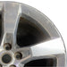 20" CAMARO 10-11 20x8 frt 5 spoke polished opt Q9J Original OEM Wheel Rim - Side Profile