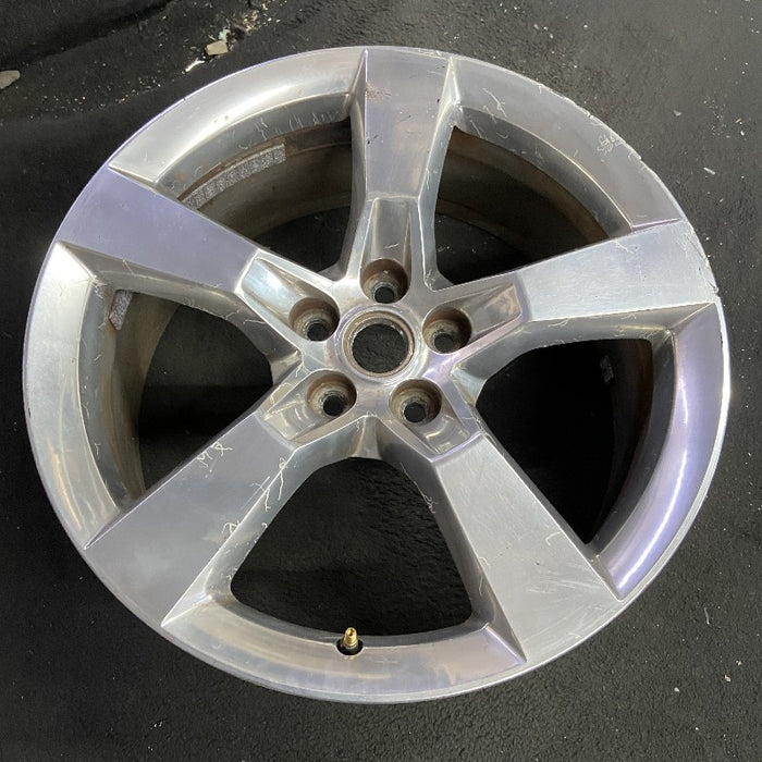 20" CAMARO 10-11 20x8 frt 5 spoke polished opt Q9J Original OEM Wheel Rim - View 7